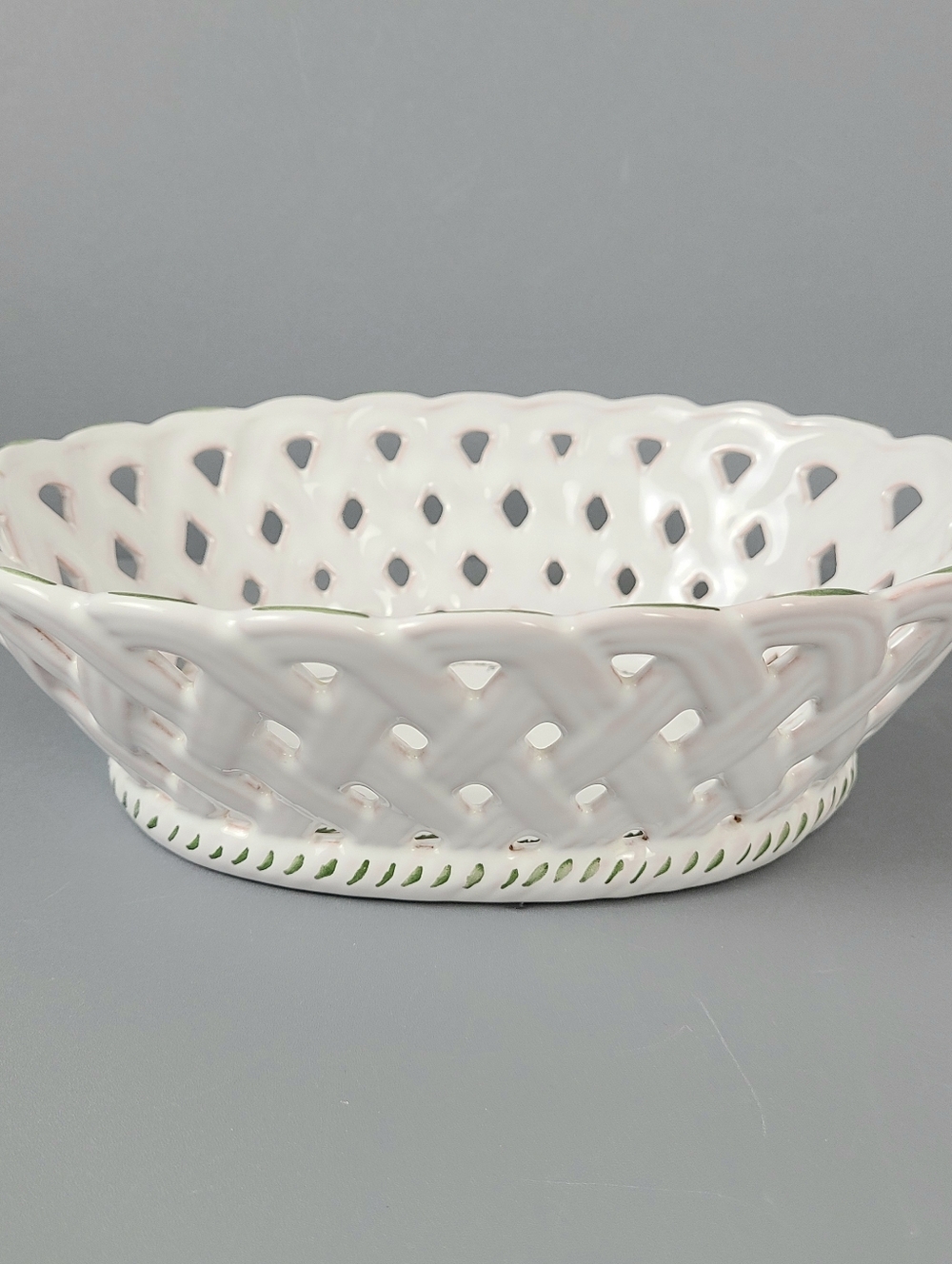 Atelier de Segries Moustiers France Vintage Bread Bowl